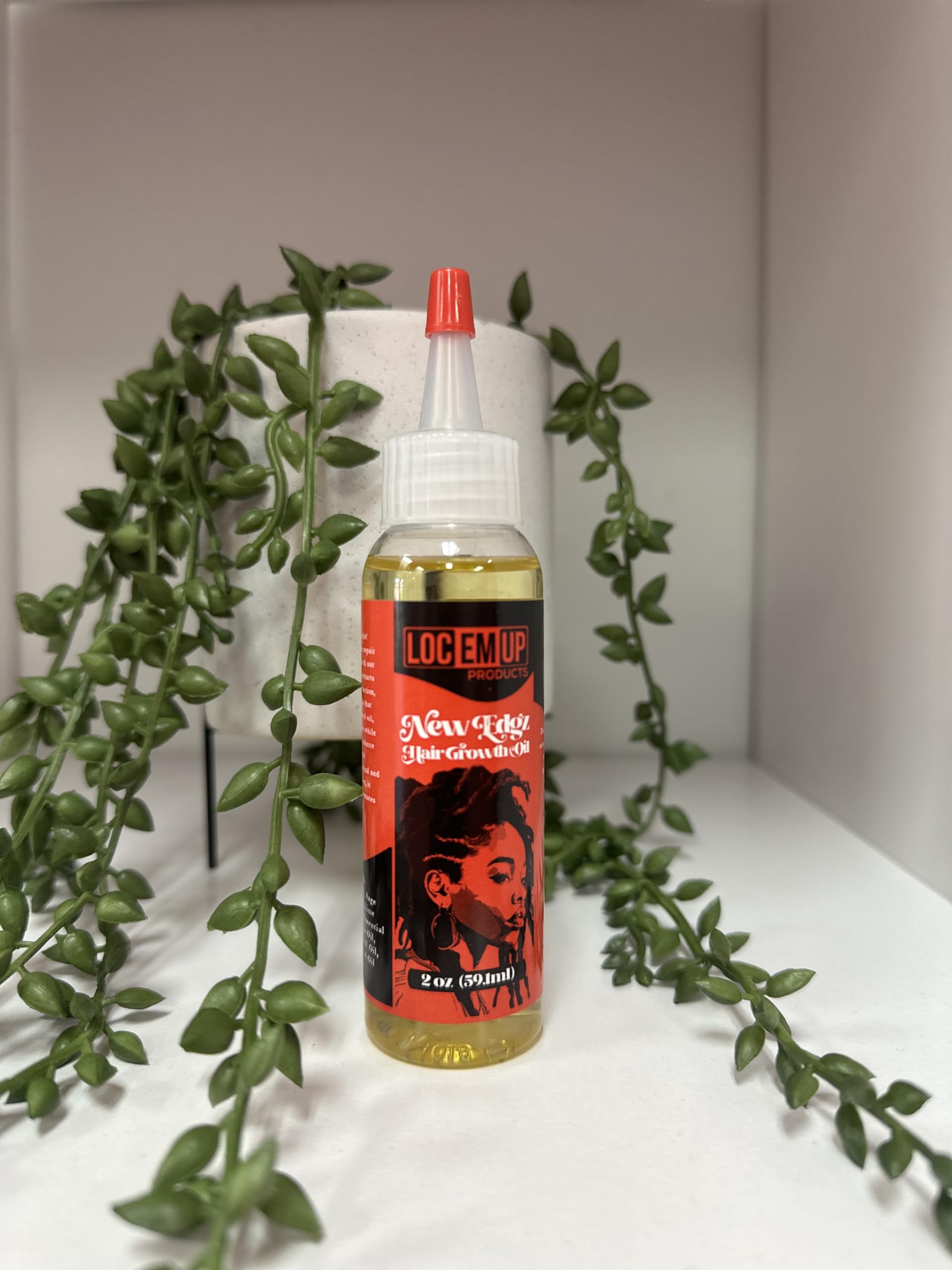 Loc Em Up New Edgz Hair Growth Oil