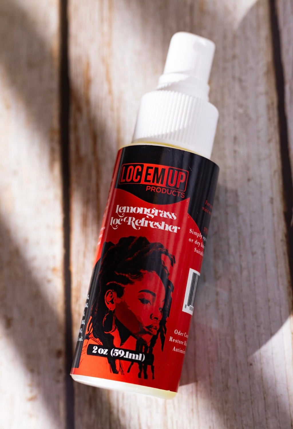 Loc Em Up Lemongrass Loc Refresher (2 oz)