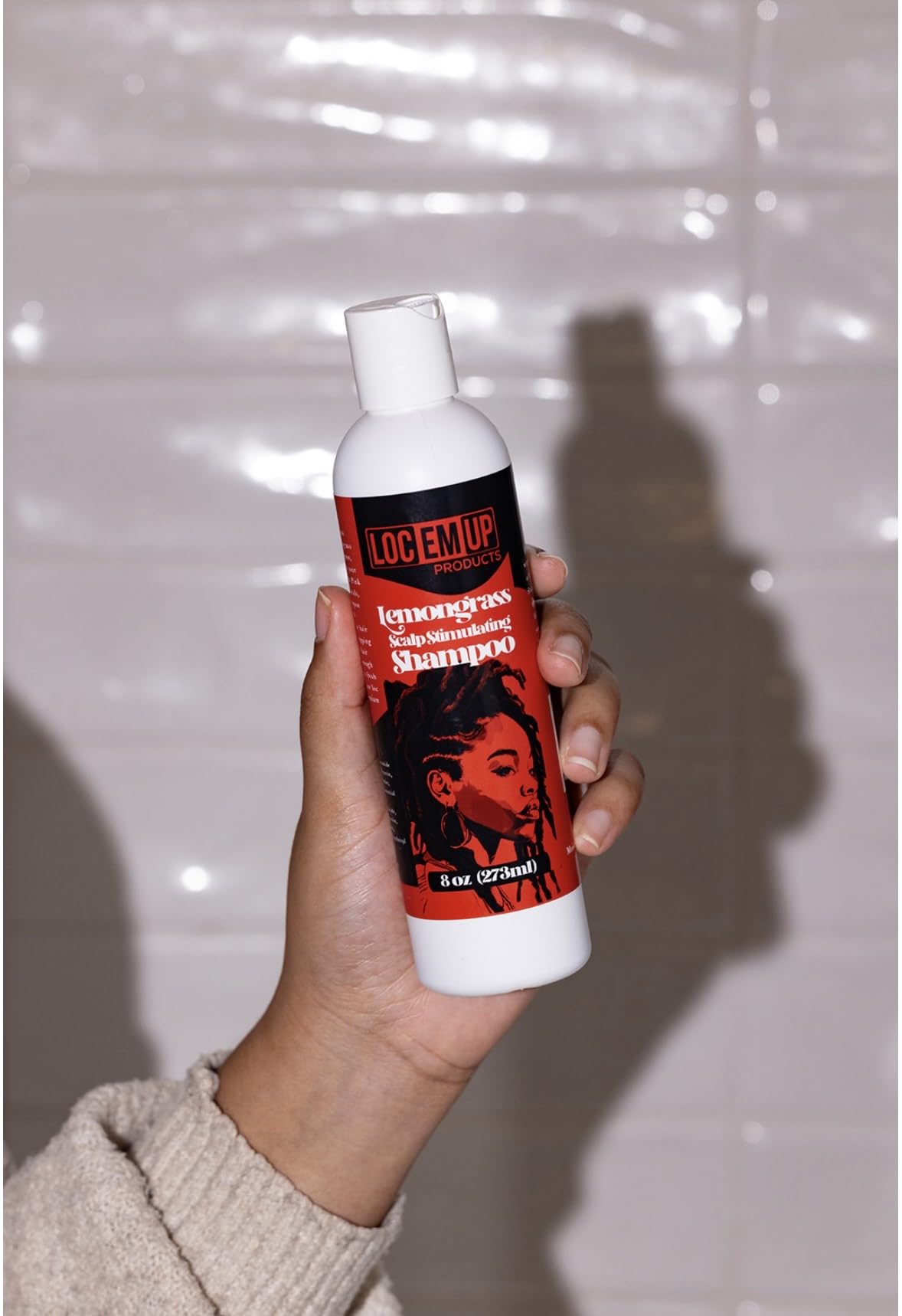 Loc Em Up Lemongrass Scalp Stimulating Shampoo